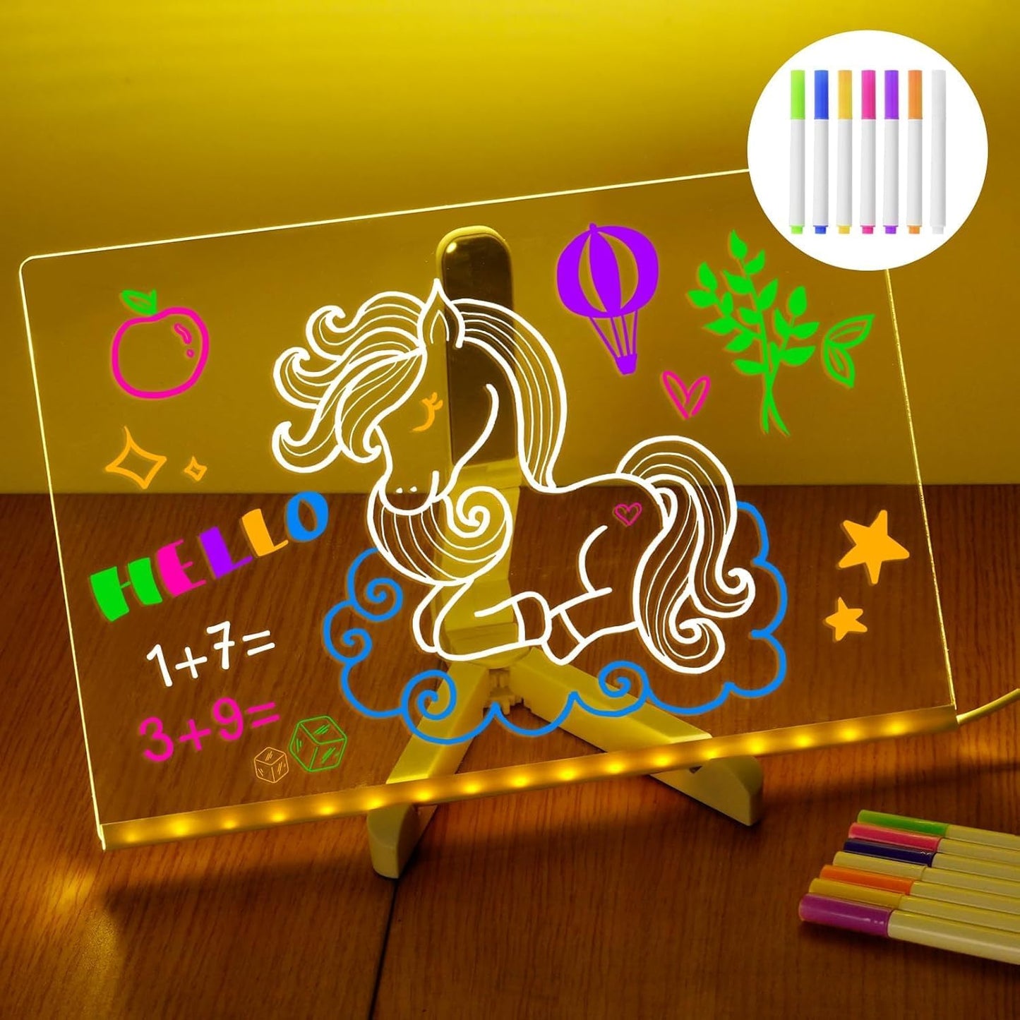 ✨ ¡Oferta de Regalo 2025! | Tablero LED Mágico – Estimula la imaginación, reduce el tiempo en pantallas