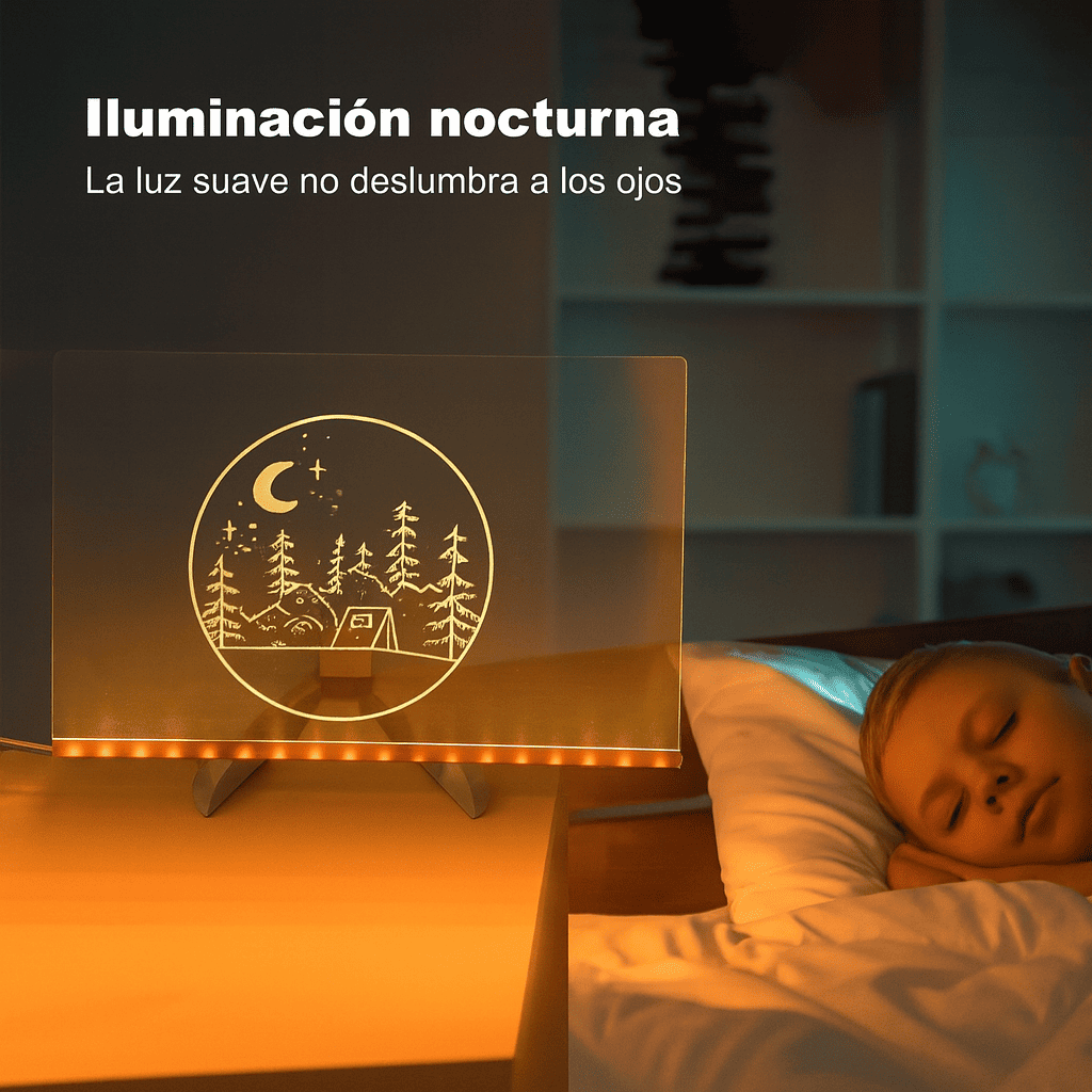 ✨ ¡Oferta de Regalo 2025! | Tablero LED Mágico – Estimula la imaginación, reduce el tiempo en pantallas