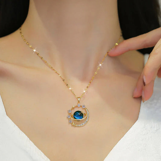✨ Super Oferta Especial | Collar Saturno + Caja de Regalo🪐