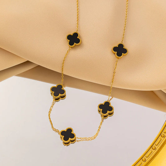 🔥 SUPER OFERTA ESPECIAL 2025! Collar Van Cleef bañado en oro 18k