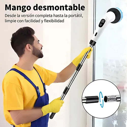 ✨ ¡Super Oferta 2025! | Cepillo Eléctrico De Limpieza 9 En 1