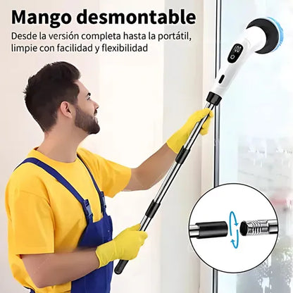 ✨ ¡Super Oferta 2025! | Cepillo Eléctrico De Limpieza 9 En 1