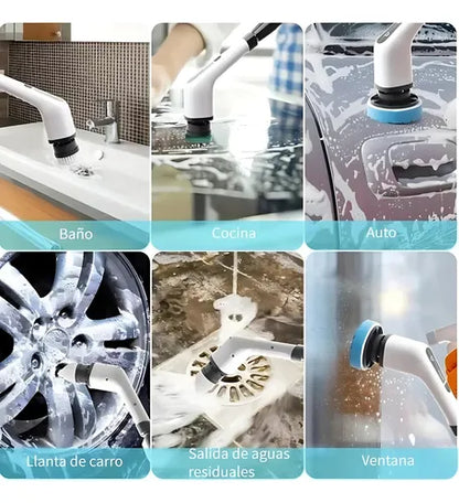 ✨ ¡Super Oferta 2025! | Cepillo Eléctrico De Limpieza 9 En 1