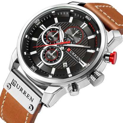 🔥 Curren Istanbul® – El Reloj de Piel que Impone Estilo & Poder