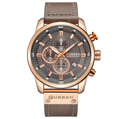 🔥 Curren Istanbul® – El Reloj de Piel que Impone Estilo & Poder