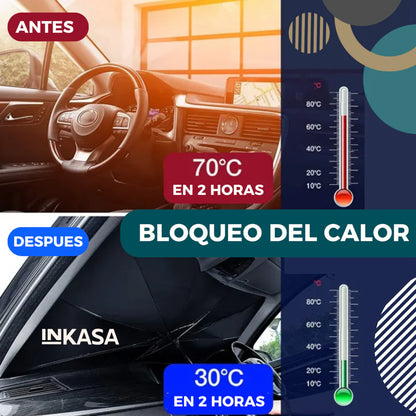 🔥 ¡Super Oferta 2025!| Parasol portátil para carro