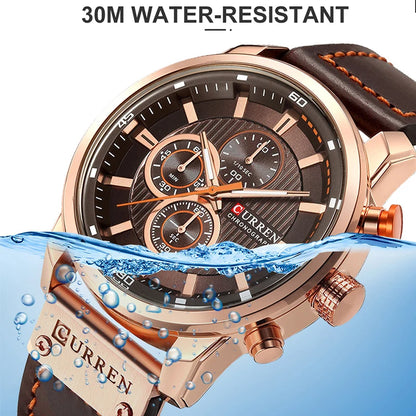 🔥 Curren Istanbul® – El Reloj de Piel que Impone Estilo & Poder
