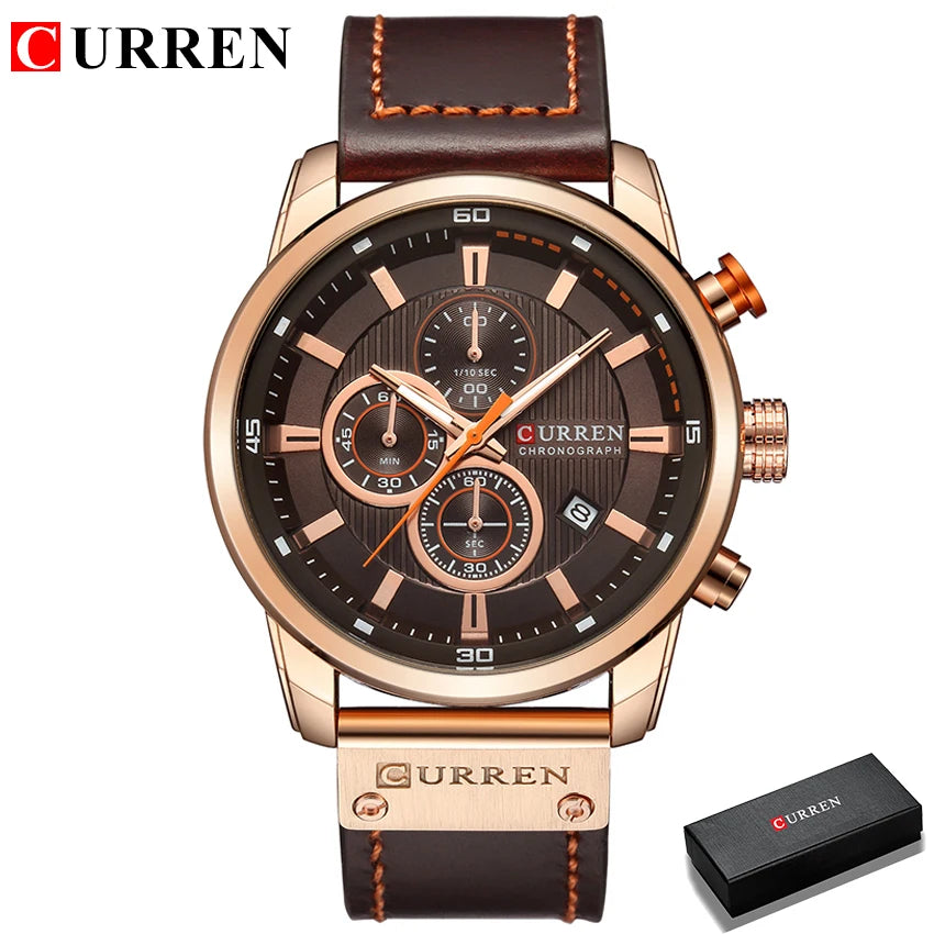 🔥 Curren Istanbul® – El Reloj de Piel que Impone Estilo & Poder