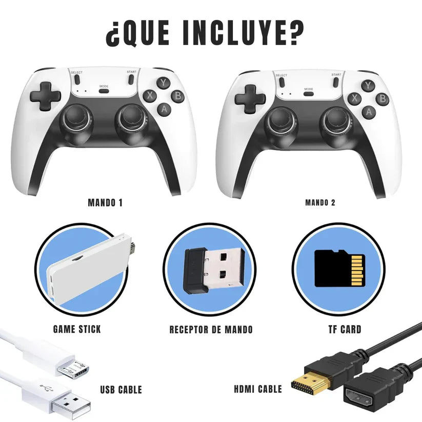 🎮 ¡Mega Oferta 2025! | Consola Retro Play PRO™